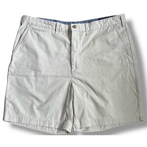 Polo Ralph Lauren Mens Relaxed Fit Chino Shorts Khaki Tan Size 38 Cotton Twill